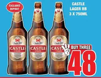 Castle Lager Rb X Ml Offer At Boxer Liquors