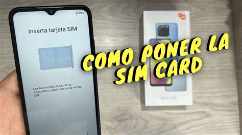 Xiaomi Redmi Ac Mo Instalar La Sim Card Y La Micro Sd Xiaomi A