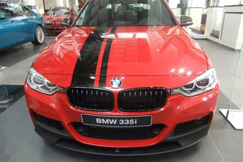 Bmw M Performance 3er F30 Roter 335i Mit Tuning Zubehör Vom Werk