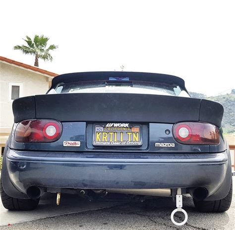 Carbonmiata Monster Trunk Spoiler For Na Mazda Miata Mx 5 Roadster