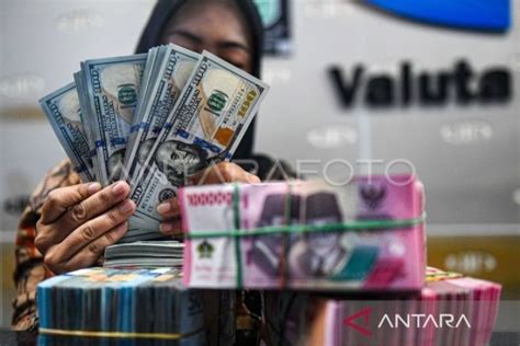 Rupiah Rabu Pagi Naik Poin Menjadi Rp Per Dolar As Antara News