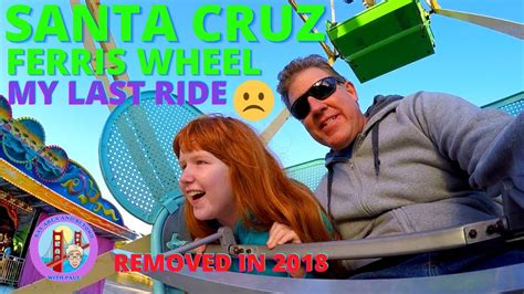 Santa Cruz Beach Boardwalk Famous Ferris Wheel Youtube