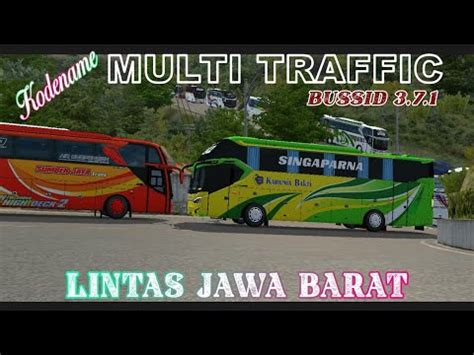 Rilis Kodename Multi Traffic Mod Bussid Traffic Lintas Jawa Barat