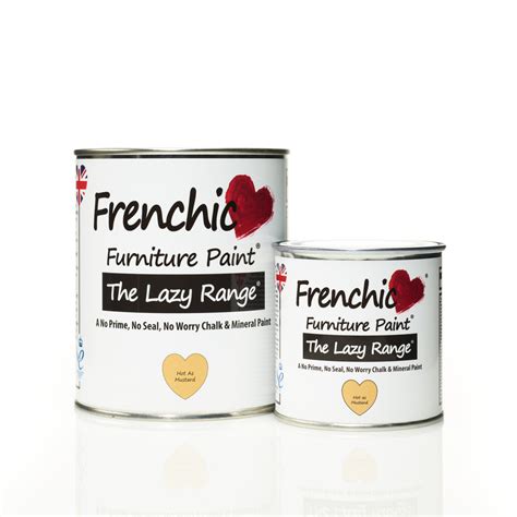 The Lazy Range Self Priming Chalk Furniture Paint Frenchic