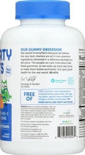 Smarty Pants Smartypants Adult Complete Multivitamin 120 Pc At Rs
