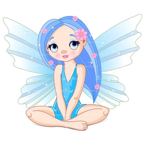 Cute fairy clip art cartoon fairies clipart fairy gardens 2 image #36165