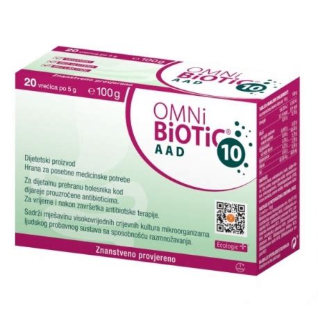 VITALITY OMNIBIOTIK 10 ADD 20X5 GR VREĆICE Dobre Ljekarne Webshop