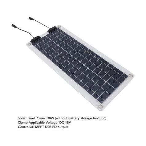 VGEBY Kit de chargeur de panneau solaire Kit de Panneau Solaire à