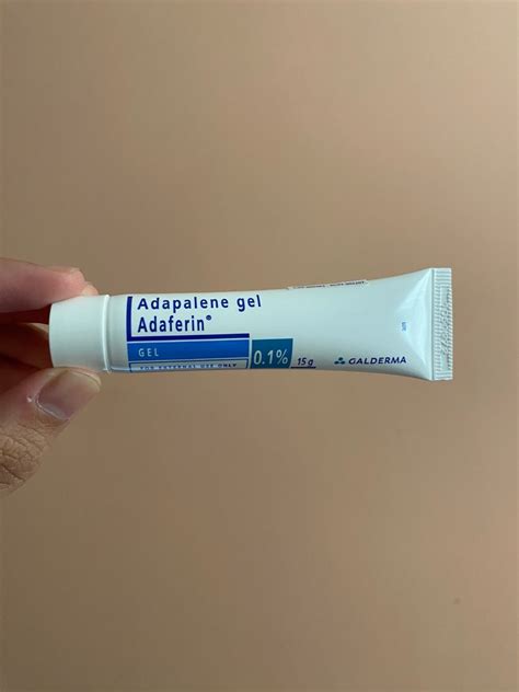 Differin Adapalene Gel 0 1 15g FRANCE Beauty Personal Care Face