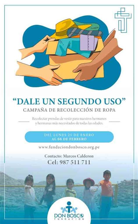 Fundación Don Bosco Dale un segundo uso Congregación Salesiana del Perú