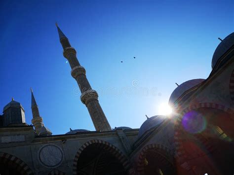 Selimiye Mosque in Edirne, Turkey. Stock Image - Image of masterpiece ...