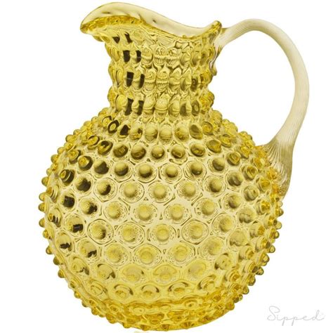 Anna Von Lipa Paris Hobnail Jug L Citron