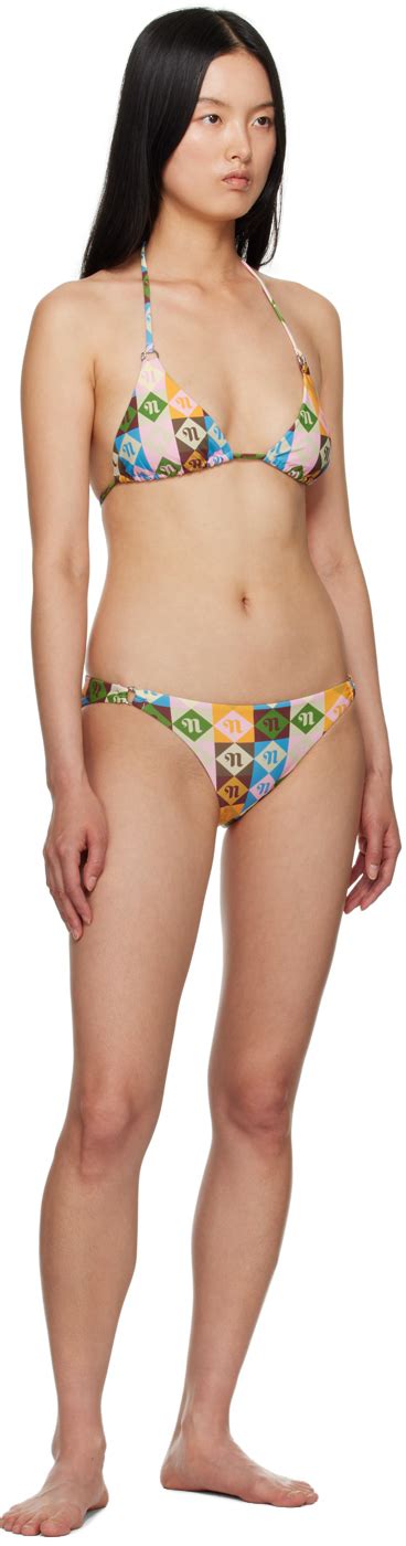 Nanushka Multicolor Ylva Bikini Bottoms Nanushka