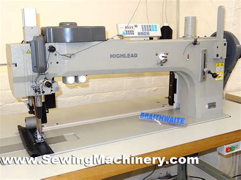 Highlead Extra Heavy Long Arm Zigzag Sewing Machine