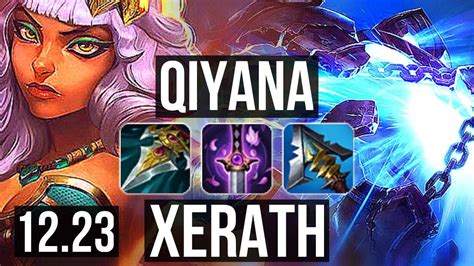 QIYANA Vs XERATH MID 8 Solo Kills 1000 Games 1 4M Mastery EUW