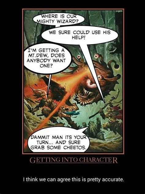 Real Life Conversations Via Game Play Dungeons And Dragons Memes Dandd Dungeons And Dragons