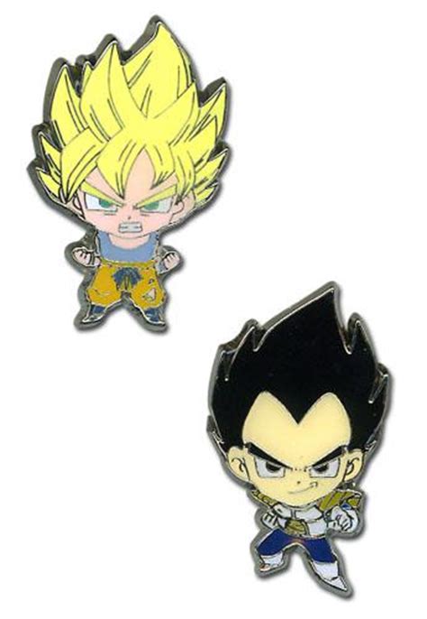 Buy Pins Buttons Dragon Ball Z Pins Super Saiyan Goku And Vegeta