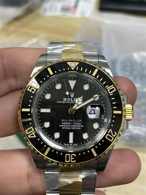 VS Factory Replica Rolex Sea Dweller 126603 Two Tone With 3235 Movement