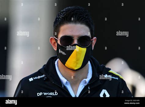 Esteban Ocon FRA Renault F1 Team Stock Photo Alamy