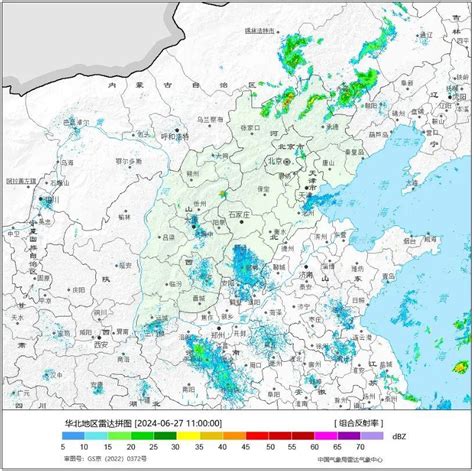 中雨 雷阵雨！谨防强对流！河北未来三天