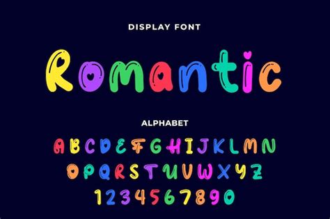 Красочный алфавит | Бесплатно векторы