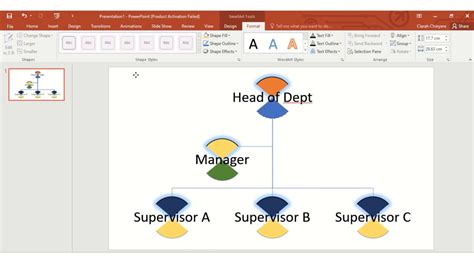 How To Use Smartart Hierarchy In Powerpoint - Printable Templates