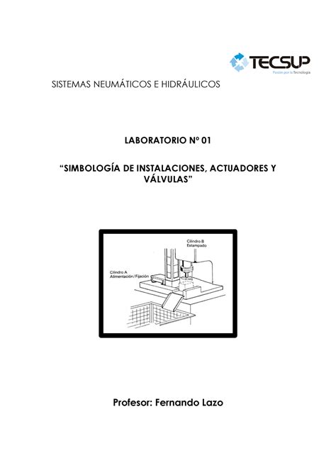 Laboratorio 1 Neumatica E Hidraulica SISTEMAS NEUMTICOS E HIDR