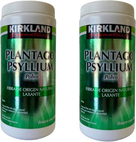 Kirkland Signature Plantago Psyllium Con G Sabor Natural