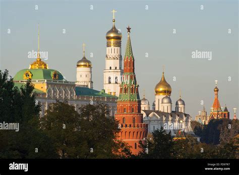 Grand Kremlin Palace Ivan The Great Bell Tower Vodovzvodnaya Tower