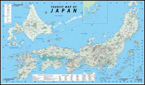 Japan Tourist Map - Maps, Books & Travel Guides