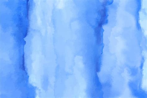 Texture De Fond Aquarelle Bleu Abstrait Vecteur Premium