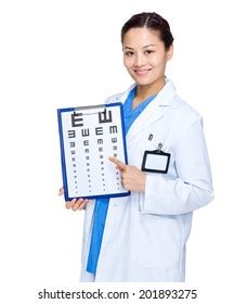 Optical Doctor Eye Chart Stock Photo 203069281 Shutterstock