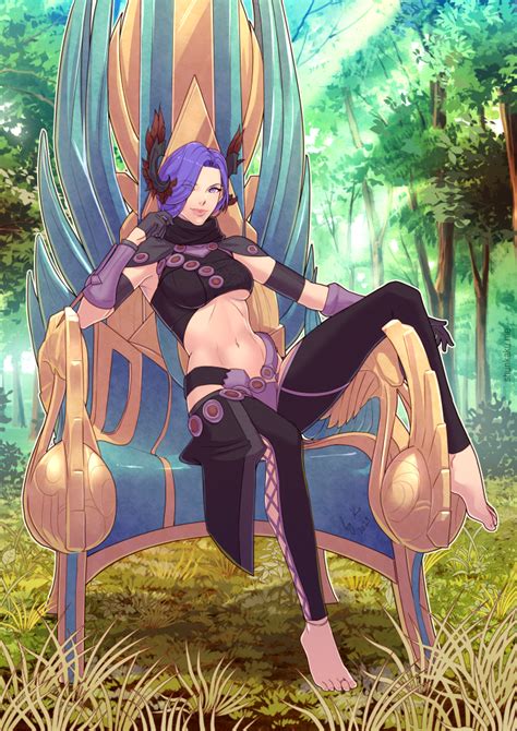 GW2 Barefoot Seated By Shunkaku Hentai Foundry