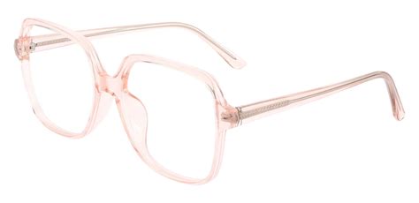 Ewen Square Prescription Glasses - Pink | Women's Eyeglasses | Payne ...