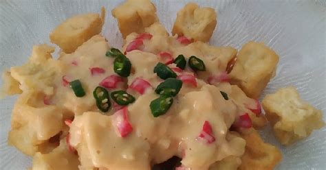 Resep Tahu Krispy Saus Telur Asin Oleh Anatasia Apri Cookpad