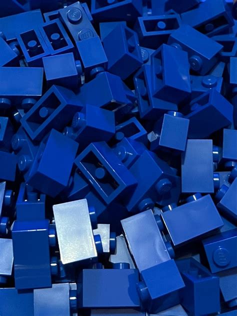 Bright Blue Lego Blocks
