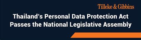 Thailands Personal Data Protection Act Pdpa Danish Thai Chamber Of