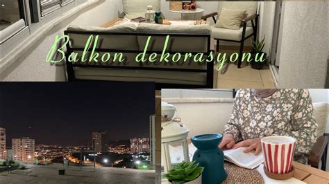 Balkon dekorasyonu Sessiz Vlog Balkonda Kahvaltı Temizlik