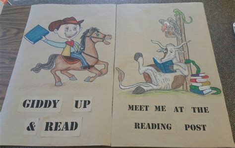 Wild West Book Fair Decorations Book Fair Library Displays Books