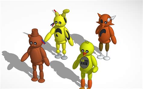 3d Design Fnaf 3 Tinkercad