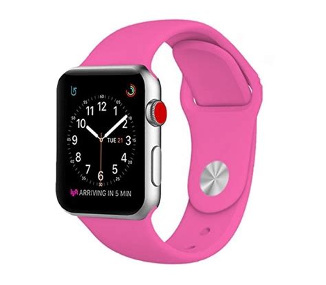 Ремінець для Apple Watch Silicone Band 38 Mm Barbie Pink низькі ціни