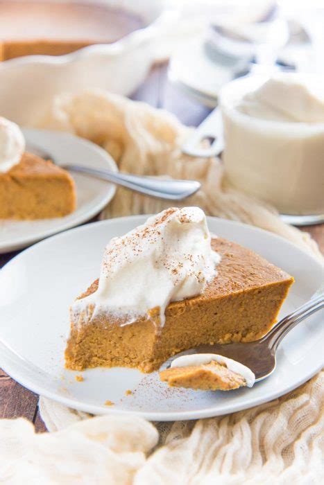 The Best Crustless Pumpkin Pie The Flavor Bender