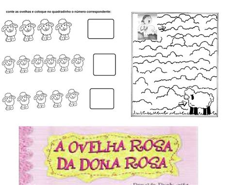 A Ovelha Rosa Da Dona Rosa Atividades