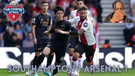 Southampton 1 Arsenal 1 Sloppy Arsenal Undo Good Start To Draw At St