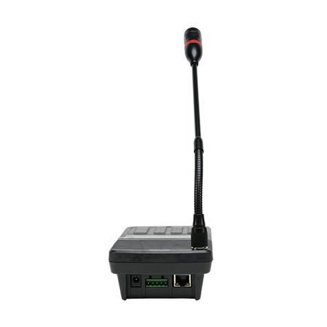 Desktop IP Intercom Station with Gooseneck Microphone | SPON
