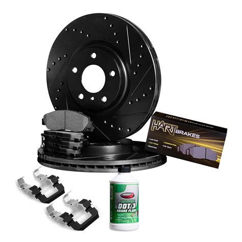 Hart Brakes Front Brakes And Rotors Kit Front Brake Pads Brake Rotors