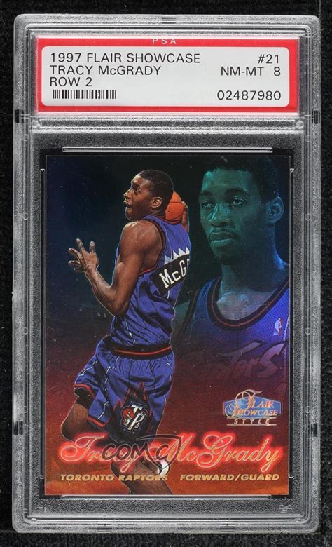 1997 98 Flair Showcase Row 2 21 Tracy McGrady RC For Sale Online