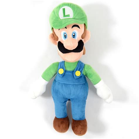 Super Mario All Star Collection Luigi Plush Medium Tokyo Otaku Mode