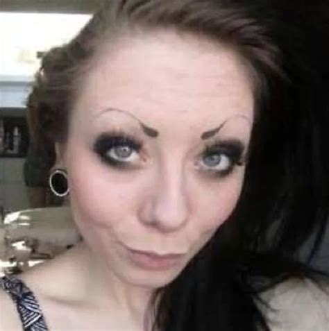 World S Worst Eyebrows Have Been Revealed In Hilarious Online Gallery Mirror Online