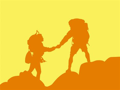 Mountain Hiking Vector Art & Graphics | freevector.com